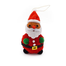 Load image into Gallery viewer, Santa Pom Pom Ornament: Pink