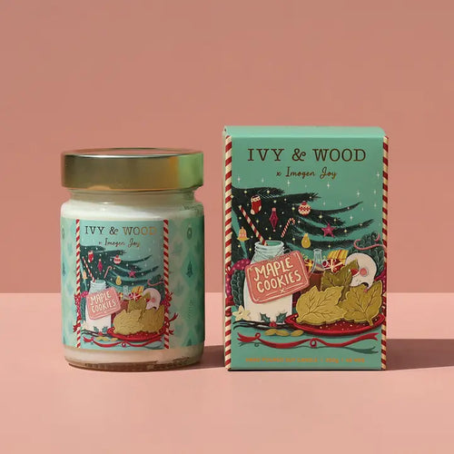 Ivy & Wood Maple Cookies Limited Edition Christmas Candle