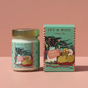 Ivy & Wood Maple Cookies Limited Edition Christmas Candle
