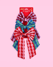 Load image into Gallery viewer, Eleanor Bowmer Wave Stripe Tree Bows (Set Of 3)