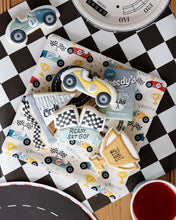 Load image into Gallery viewer, Checkered Flag Table Runner