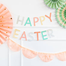 Load image into Gallery viewer, HAPPY EASTER Fringed Banner Set
