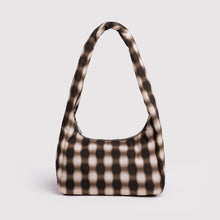 Load image into Gallery viewer, Baggu Small Nylon Meringue Bag Blurred Gingham