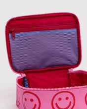 Load image into Gallery viewer, Baggu Large Cosmetic Case - Azalea Pink Happy