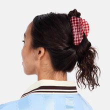Load image into Gallery viewer, CHUNKS Suki Claw in Red Plaid