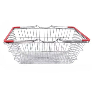 Shopping Basket with Red Handle