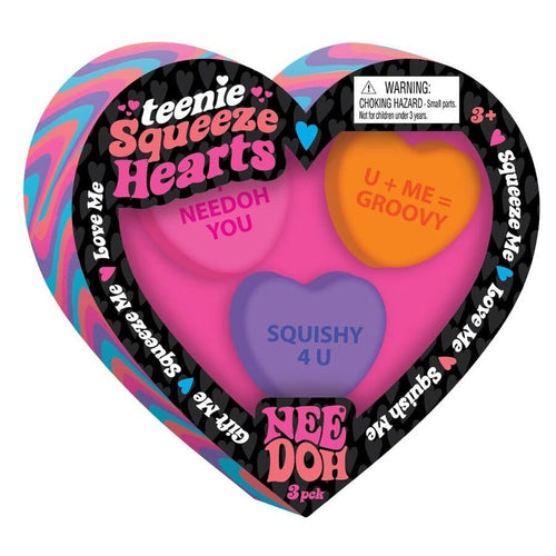 Nee Doh Teenie Squeeze Hearts