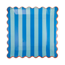 Load image into Gallery viewer, Bright Striped Plate Set