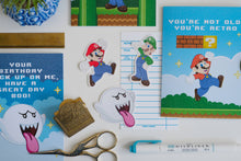 Load image into Gallery viewer, Super Retro Mario - Video Game Vinyl Sticker