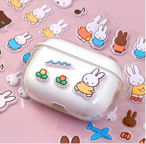 Miffy Puffy Stickers Set