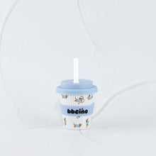 Load image into Gallery viewer, BBcino Reusable Dash In Blue Cino Cup (120ml)