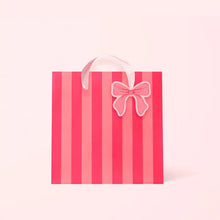 Load image into Gallery viewer, Bow &amp; Stripes Gift Bag Small