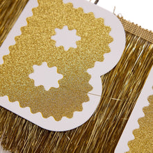 Load image into Gallery viewer, Gold Fringe Party Garland Customize Me