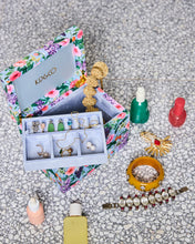 Load image into Gallery viewer, KIP &amp; Co. Spring In The Air Velvet Jewellery Box Large
