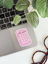 Load image into Gallery viewer, Girl Math Calculator - Vinyl Sticker