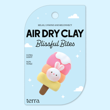 Load image into Gallery viewer, Air Dry Clay Rabbit Ice Cream