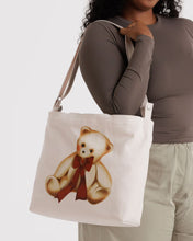 Load image into Gallery viewer, Baggu Horizontal Zip Duck Bag Teddy Bear