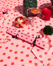 Load image into Gallery viewer, Kip&amp;Co Polkadot Pink Tablecloth Standard Rectangle