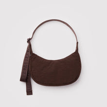 Load image into Gallery viewer, Baggu - Small Nylon Crescent Bag Coffee