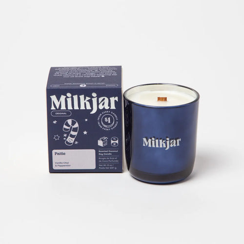 Milkjar Pattie - Vanilla Chai & Peppermint Coconut Soy 8oz Candle