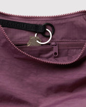 Load image into Gallery viewer, Baggu  Medium Nylon Crescent Bag - Wild Plum