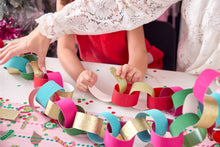 Load image into Gallery viewer, Packed Party DIY Holiday Paper Chain Garland Kit
