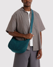 Load image into Gallery viewer, Baggu Medium Nylon Crescent Bag Deep Sea
