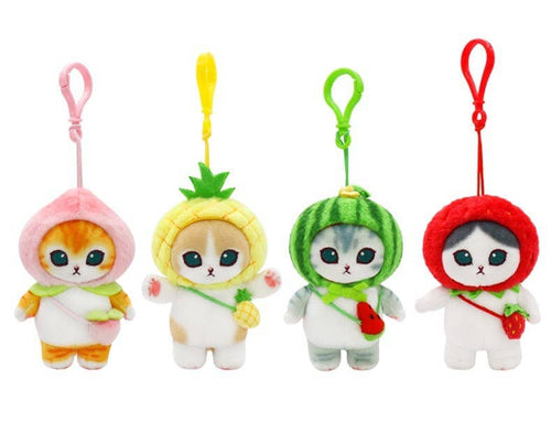 Mofusand Plush Keychain  9cm– Fruit Costume Series