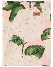 Load image into Gallery viewer, KIP &amp; Co. Pink Hydrangea Tea Towel