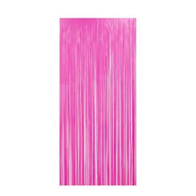 Load image into Gallery viewer, Hanging Curtain Background Neon Pink