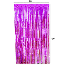 Load image into Gallery viewer, Hanging Foil Curtain Background Pink