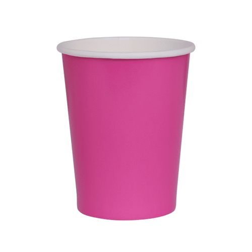 Flamingo Pink Cups (Pack 20)