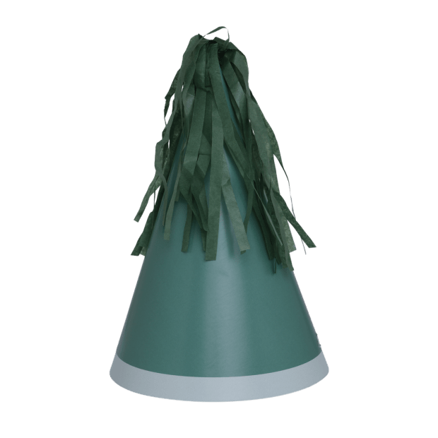 Sage Green Party Hats (Pack 10)