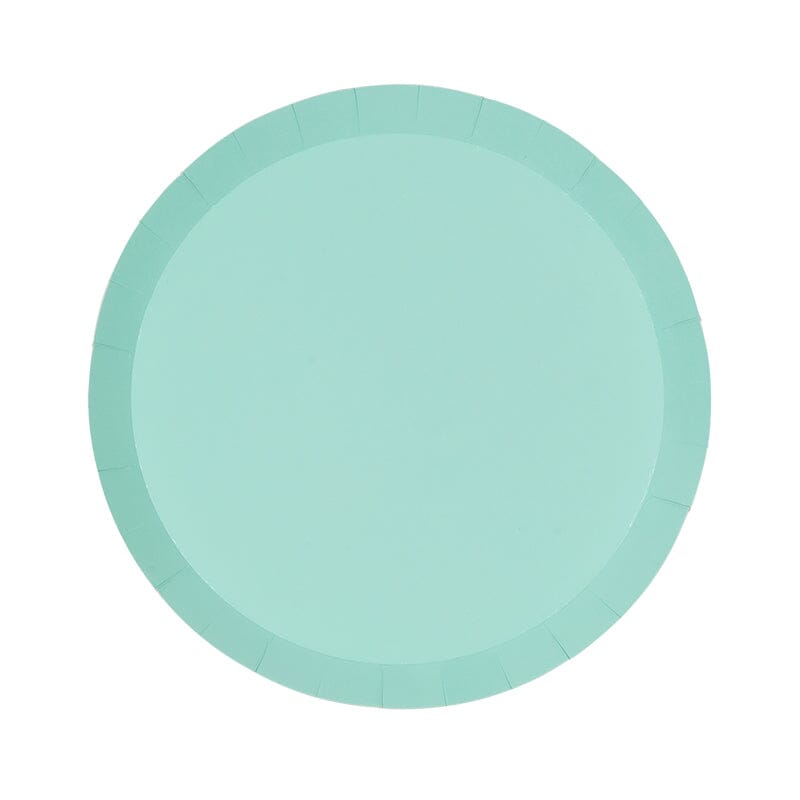 Mint Green Plates Small (Pack 20)