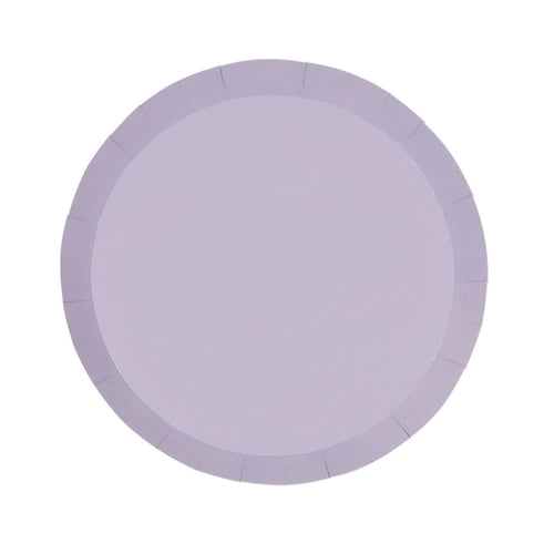 Pastel Lilac Plates Small (Pack 20)