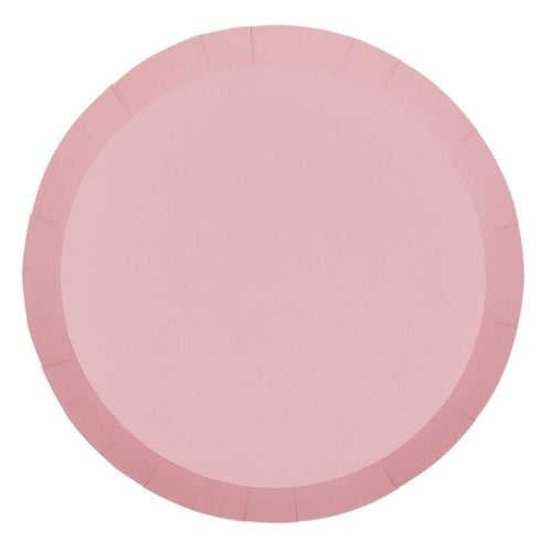 Pastel Pink Plates Large (Pack 20)
