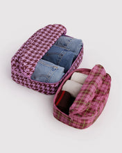Load image into Gallery viewer, Baggu Packing Cube Set Check Mix