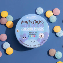 Load image into Gallery viewer, Honeysticks Bath Drops Colour Magic 36pk