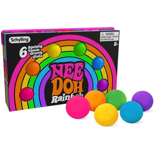 Nee Doh Rainbow Teenie Globs