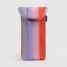 Load image into Gallery viewer, Baggu - Puffy Glasses Sleeve Gradient Stripe Poppy + Lilac