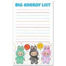 Load image into Gallery viewer, Notepad: Labubu Big Energy List