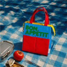 Load image into Gallery viewer, LUNCH BAG BON APPÉTIT MULTICOLOUR
