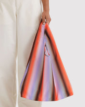 Load image into Gallery viewer, Baggu Standard Baggu Gradient Stripe Poppy &amp; Lilac