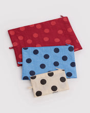 Load image into Gallery viewer, Baggu Go Pouch Set Polka Dot Mix