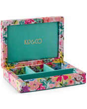 Load image into Gallery viewer, KIP &amp; Co. Alfresco Velvet Jewellery Box Small