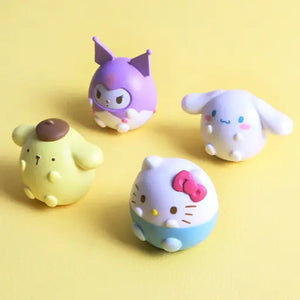 Sanrio Characters Adorable Round Figure Blind Capsule Set