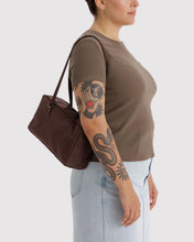 Load image into Gallery viewer, Baggu Nylon Bowler Bag Coffee