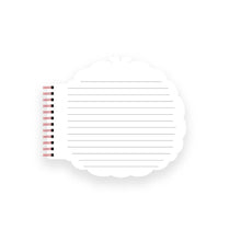 Load image into Gallery viewer, Monchhichi Die-Cut Notebook