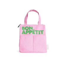 Load image into Gallery viewer, PINK BON APPÉTIT  ISOTHERMIC LUNCH BAG