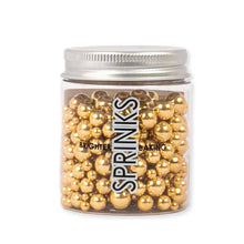 Load image into Gallery viewer, Shiny Gold Bubble Bubble Sprinkles (65g)
